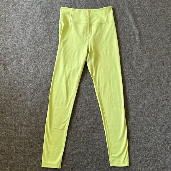 Girlfriend Collective FLOAT Ultralight L Workout Leggings Zest Green Chartreuse - Picture 1 of 8